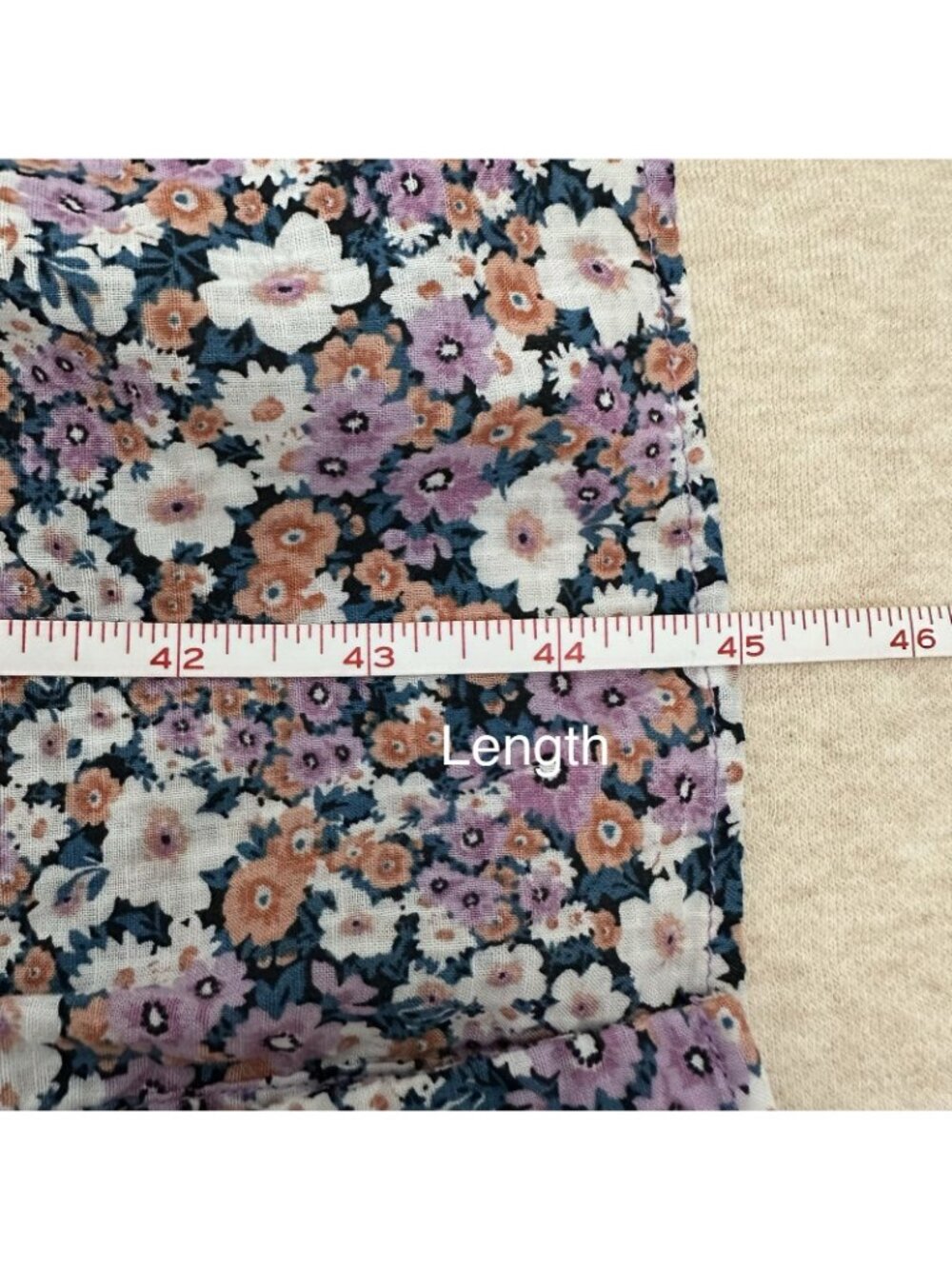 Uniqlo Floral Midi Dress Women’s Size S Cotton Pink Button Front Puff Sleeve - Picture 11 of 12